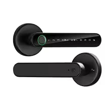 KERUI Tuya Smart Life Fingerprint Door Lock Bluetooth Electronic Door Lock Fingerprint/Password/Tuya APP/Key/Card Unlock