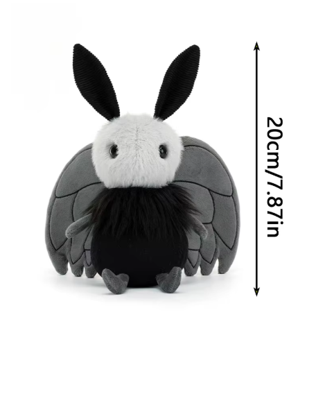 Halloween Moth Figure soft plush toy Texture Rich Cute Novel Funny for Children and Friend the Best Halloween Gift Toy Companion