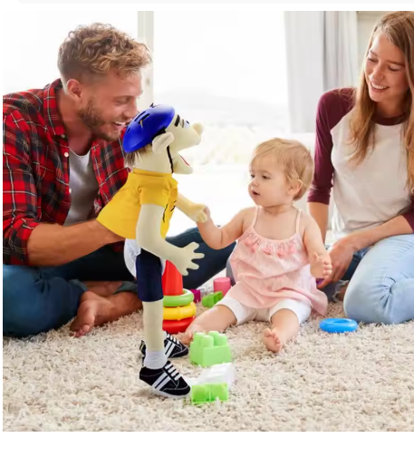 Jeffy Hand Puppet Children Hand Puppets Talk Show Party Prop Weird Open Mouth Jeffy Boy Hand Puppet Boys Girls Popular Toys 2024