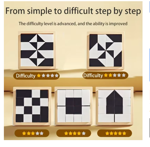 120 level educational Hidden Block Puzzle toys Children's Intelligent Puzzle Toys Enhances Logic and Spatial Reasoning