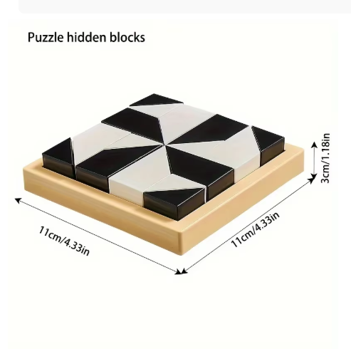 120 level educational Hidden Block Puzzle toys Children's Intelligent Puzzle Toys Enhances Logic and Spatial Reasoning