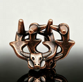 Novelty Gifts OX Head Metal Puzzles Brain Teaser Educational Problem Solving Toys IQ Logic Challenges For Kids & Adults