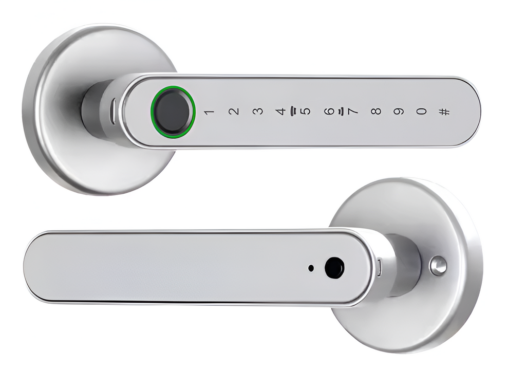 KERUI Tuya Smart Life Fingerprint Door Lock Bluetooth Electronic Door Lock Fingerprint/Password/Tuya APP/Key/Card Unlock