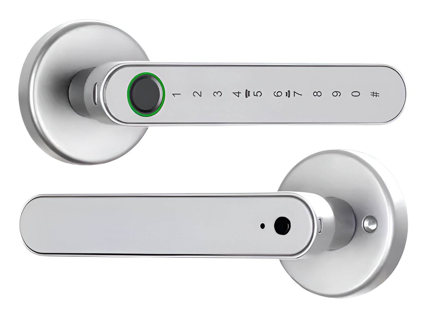 KERUI Tuya Smart Life Fingerprint Door Lock Bluetooth Electronic Door Lock Fingerprint/Password/Tuya APP/Key/Card Unlock