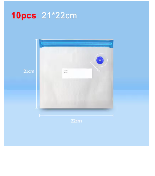 Mini Vacuum Sealer Electric Air Pump for Food Rechargeable Vacuum Sealing Machine with Reusable Food Vacuum Packaging Bag
