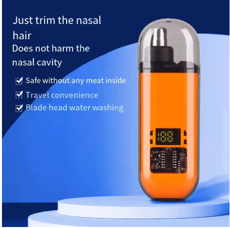 Nose Hair Trimmer Portable Trimmer for Nose Mini Nose and Ear Hair Trimmer Portable Nose Trimmer Rechargeable Trimmer for Man