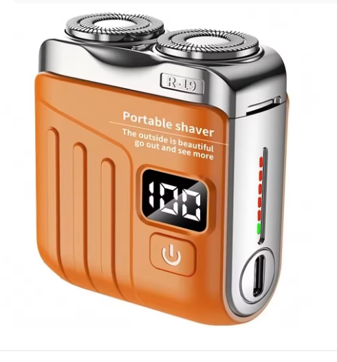 9000+ RPM Portable Electric Shaver, 180-Day Battery & 1H Fast Charge, LED Smart Display, Waterproof, Floating Blades, Type-C