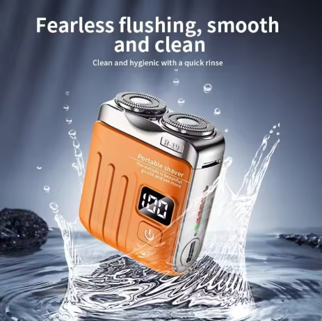 9000+ RPM Portable Electric Shaver, 180-Day Battery & 1H Fast Charge, LED Smart Display, Waterproof, Floating Blades, Type-C