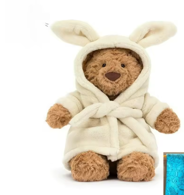Cake Rabbit, Floral Rabbit, Leopard Rabbit, Brown Rabbit, Birthday Series (Strawberry Cake, Carrot Cake), Monkey, Bathrobe Bear