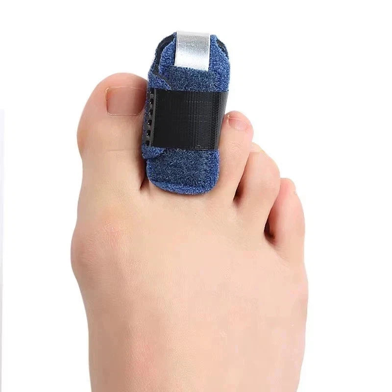Toe Straightener Hammer Toe Corrector Brace Splint Wrap for Broken Fingers Toes