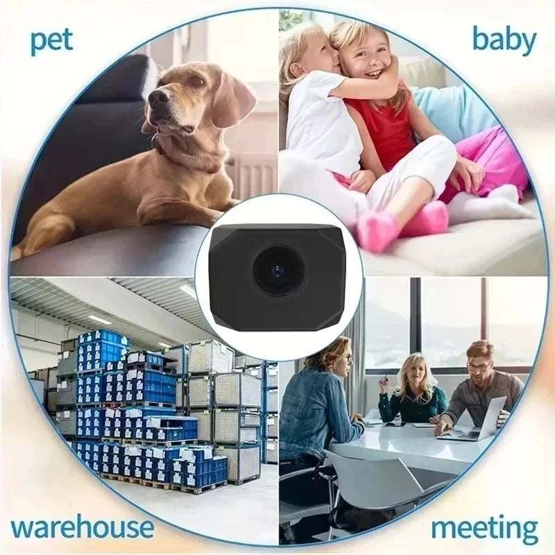 Mini Camera WiFi 1080P HD Smart Home Security Portable IP Cam Remote Monitoring